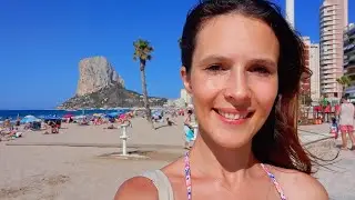 CALPE TOWN in Spain, GREAT OPTION FOR HOLIDAYS! 🏖 #calpe #beach #bars #tourism
