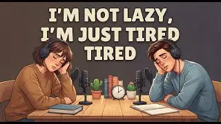 English Podcast for Easy Conversation in Daily Life  I&rsquo;m Not Lazy, I&rsquo;m Just Tired  & Learn English