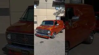 Chevy Shop Van by Wicked Fab Paint by John Byers #custom #van #vanlife #workvan #vanshorts
