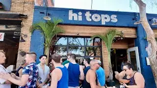 Sunday Funday in West Hollywood in 103&deg; Heat