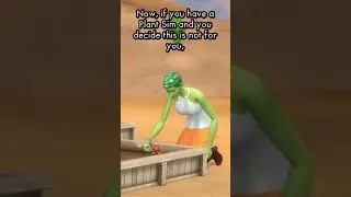 Измените своего персонажа растения | The Sims 4