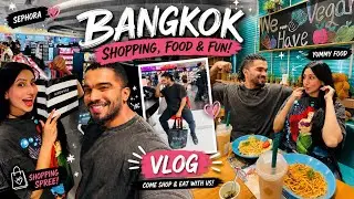 මොනවද ගත්තෙ අන්තිමට?👟🍔🎒💄🇹🇭|Shopping🛍️PART2|Thailand vlog|Amanda and Dias💍♥️
