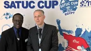 SATUC World Cup Press Conference, London.  Sheikha Al-Thani ساتوك - شيخه ال ثاني