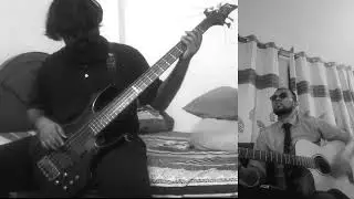 Down in a hole - Alice in Chains bass played along with BFKs rendition
