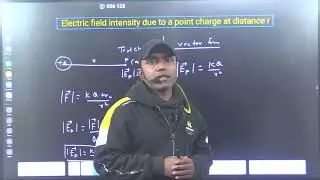 CLASS-12TH ELECTRIC FIELD INTENSITY DUE TO A POINT CHARGE
