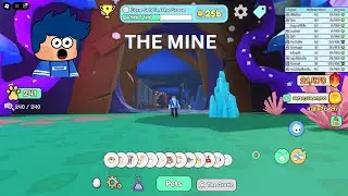 Ascension Day 22 - The Mine, Ascended Egg, METALLICS | Roblox COLLECT ALL PETS