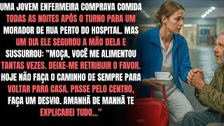 O Mendigo a Impediu de Pegar o Ônibus e Revelou um Segredo Terrível!