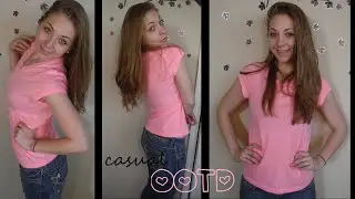 Casual O.O.T.D - Pink Tee & Skinny Jeans