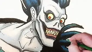 Let's Draw DEATHNOTE characters! (Ryuk, Light and L)