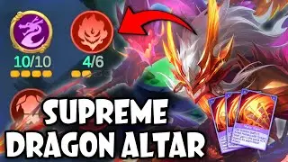 SYNERGY ASCENSION 10 DRAGON ALTAR ACTIVATED !! HYPER MOSKOV !! MAGIC CHESS GO GO