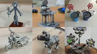 Amazing metal nut bolt craft ideas | nut bolt | nut bolt design for decor