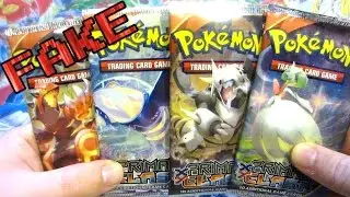 Opening FAKE Primal Clash Pokemon Booster Packs!