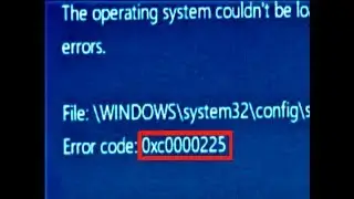 HOW TO FIX WINDOWS 10 ERROR CODE 0xc0000225 EASY 2019