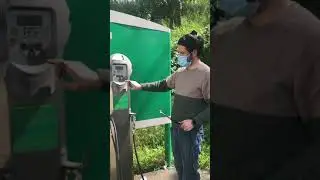 How to put air in your car in gas station by your self easily !
