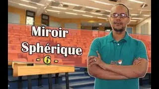 optique géometrique ( partie 6 ) : Miroir Sphérique (grandissement et points et plan focaux )