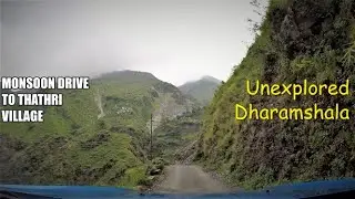 Road to Thathri Village , Unexplored Dharamshala - Car Drive | Khanyara | Kangra | Himachal |