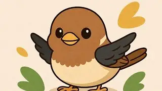 Little Sparrow Song 🐦 | Cute Nursery Rhyme for Kids | Baby Songs & Rhymes