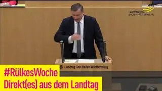 #R&uuml;lkesWoche - Direkt(es) aus dem Landtag | Folge 12