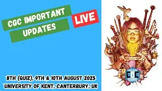 Canterbury Gaming Convention updates and important information