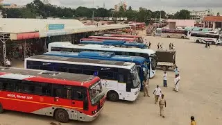 KALYAN KARNATAKA SARIGE BUS IN BENGALURU BUS STAND #kkrtc#ksrtcbus#bus#ksrtc#bengaluru
