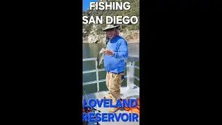 Fishing San Diego Loveland Reservoir Bass Bass Bass #californiaprison #fishingfun #catchingfish #fun