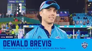 Dewald Brevis, Pretoria Capitals | PCvMICT Post-match interview | Betway SA20