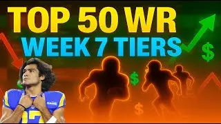 Top 50 WR Rankings & Tiers (Week 7)