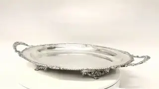Antique Large Sterling Silver Tray by Paul Storr 1826