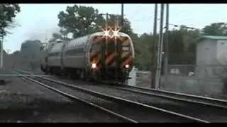 Southbound Amtrak New Haven-Springfield Shuttle