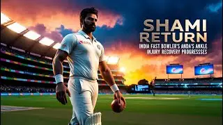 Shami Nears Return: India Fast Bowler's Ankle Injury Recovery Progresses