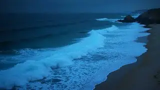 SLEEP-INDUCING SEA WAVES 🌊😴Gentle Ocean Sounds for Sleeping