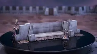 Imperial Planetary Outpost: Castellan Tank Gate - Product Focus