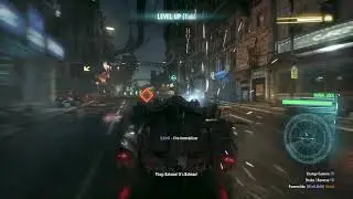Batman Arkham Knight &ndash; Car Chase Tracking Scarecrow | Batmobile Gameplay