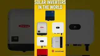 Top 6 Best Solar Inverters in the World 2025 | SMA, Fronius, SolarEdge, Huawei, Sungrow, GoodWe