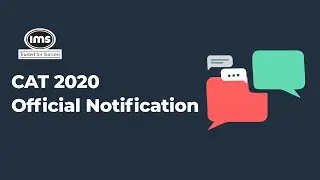 CAT 2020 Notification is out! | IMS