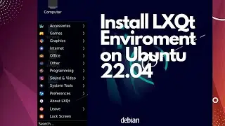 Как установить среду рабочего стола LXQt в Ubuntu 22.04