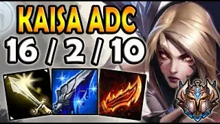 Kaisa vs Senna ADC - EUW GrandMaster ✔️ Patch 10.13 ✔️
