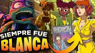 🔥 Abril de las Tortugas Ninja SIEMPRE FUE BLANCA 😎 Los progres la DESTRUYERON como a la Sirenita
