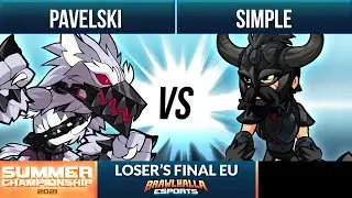 Pavelski vs Simple - Losers Final - Summer Championship 2021 - EU 1v1