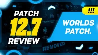 WORLD CHAMPIONSHIP PATCH | TFT Teamfight Tactics Patch 12.7 [Review]