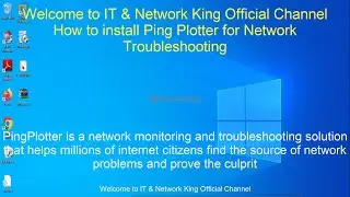 How to Install & Download Ping Plotter for Network Troubleshooting.