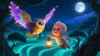 Little Owl’s Lantern Ride 🦉🏮🎶 | Fun Kids Song | Nursery Rhymes in English