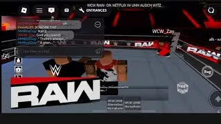 Jon Moxley and The Rock team up together.- WCW RAW