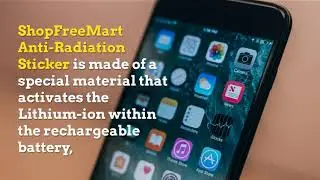 ShopFreeMart Anti-Radiation Sticker | Cell Phone Radiation And Cancer | Mobile Phone Radiation | EMR