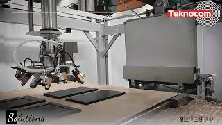 GS 25 Robotech NC Dry - картезианский окрасочный робот для мебельных фасадов