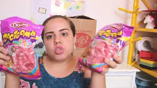 Guloseimas para festa - Preparativos unicórnio - Gabi 5 anos