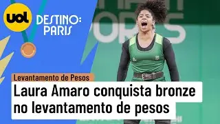 JOGOS PAN AMERICANOS  LAURA AMARO CONQUISTA BRONZE NO LEVANTAMENTO DE PESOS
