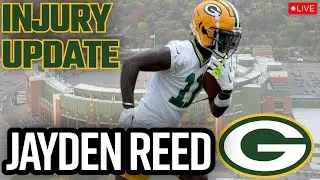 INJURY UPDATE! Packers WR Jayden Reed Continues To Practice!