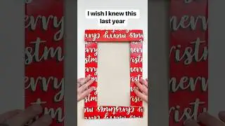 How to make a full box out of a half box 📦 #christmas #wrapping #giftbox #box