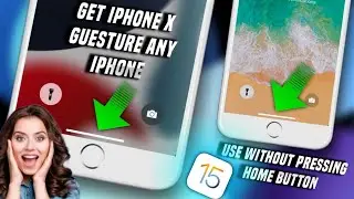 iPhone X  Features in Any iPhone | Turn Your iPhone 6/6+/5s into iPhone X Features 🔥|